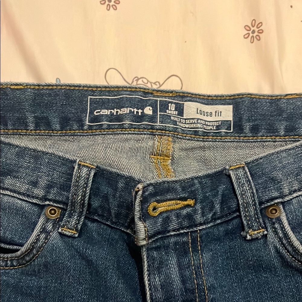 Carhartt Blue Boyfriend Jeans Classic Style